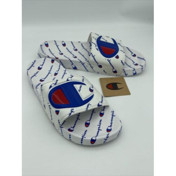 Champion Men's Repeat Slide White Size US 9.5M BRAND NEW Size 11.5 Women’s - Picture 1 of 4